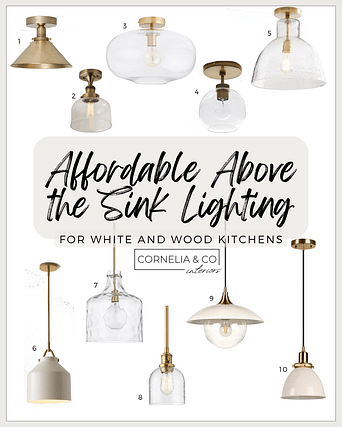 Best Over-the-Sink Kitchen Lighting Ideas - LightLady Studio
